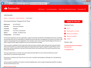 Santander Screen Grab